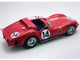 Ferrari 330 TRI LM #14 Mike Parkes Giancarlo Baghetti Willy Mairesse 3rd Place 24 Hours of Le Mans Test 1962 Mythos Series with Display Case Limited Edition to 35 pieces Worldwide 1/18 Model Car Tecnomodel TM18-232C