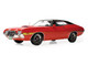 1972 Ford Gran Torino Sport 2 Door Red with Black Vinyl Top 1/18 Diecast Model Car IXO Models 18CMC26322