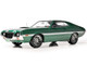 1972 Ford Gran Torino Sport 2 Door Green Metallic with White Stripes 1/18 Diecast Model Car IXO Models 18CMC26422