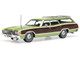 1972 Ford LTD Country Squire Wagon Green Metallic with Woodgrain Sides 1/43 Diecast Model IXO Models CLC608N22 1972 Ford LTD Country Squire Wagon Green Metallic with Woodgrain Sides 1/43 Diecast Model IXO Models CLC608N22