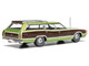 1972 Ford LTD Country Squire Wagon Green Metallic with Woodgrain Sides 1/43 Diecast Model IXO Models CLC608N22 1972 Ford LTD Country Squire Wagon Green Metallic with Woodgrain Sides 1/43 Diecast Model IXO Models CLC608N22