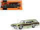 1972 Ford LTD Country Squire Wagon Green Metallic with Woodgrain Sides 1/43 Diecast Model IXO Models CLC608N22 1972 Ford LTD Country Squire Wagon Green Metallic with Woodgrain Sides 1/43 Diecast Model IXO Models CLC608N22