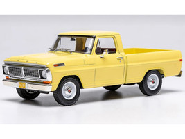 1970 Ford F 100 Pickup Truck Yellow 1/43 Diecast Model IXO Models CLC611N22