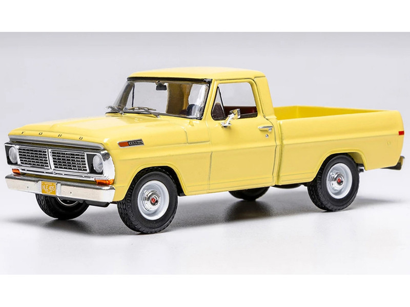1970 Ford F 100 Pickup Truck Yellow 1/43 Diecast Model IXO Models CLC611N22