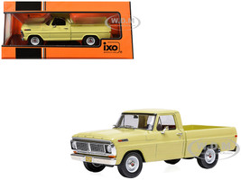 1970 Ford F 100 Pickup Truck Yellow 1/43 Diecast Model IXO Models CLC611N22