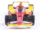 Dallara IndyCar #10 Alex Palou DHL Chip Ganassi Racing Winner Indianapolis 500 2025 1/64 Diecast Model Car IXO Models IND64029
