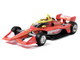 Dallara IndyCar #12 David Malukas Verizon Team Penske Road Course Configuration NTT IndyCar Series 2026 1/64 Diecast Model Car IXO Models IND64037