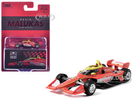 Dallara IndyCar #12 David Malukas Verizon Team Penske Road Course Configuration NTT IndyCar Series 2026 1/64 Diecast Model Car IXO Models IND64037