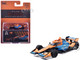 Dallara IndyCar #6 Nolan Siegel NTT Data Arrow McLaren IndyCar Team Road Course Configuration NTT IndyCar Series 2026 1/64 Diecast Model Car IXO Models IND64046 Dallara IndyCar #6 Nolan Siegel NTT Data Arrow McLaren IndyCar Team Road Course Configuration NTT IndyCar Series 2026 1/64 Diecast Model Car IXO Models IND64046