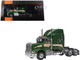 1998 Peterbilt 377 A E Truck Tractor Green Metallic with Beige Stripes 1/43 Diecast Model IXO Models TR23222 1998 Peterbilt 377 A E Truck Tractor Green Metallic with Beige Stripes 1/43 Diecast Model IXO Models TR23222