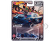 Chevrolet Corvette Z06 Drag Racer Speed Society Blue Metallic with Graphics Boulevard Series Diecast Model Car Hot Wheels GRL96