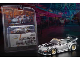 RWB 930 Silver Chrome 2026 Diecast Super Con Las Vegas Event Exclusive 1/64 Diecast Model Car Pop Race PRB001