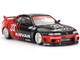 Nissan Skyline GT R R33 Kaido Works RHD Right Hand Drive #33 ADVAN Black and Red Designed by Jun Imai Kaido House Special 1/64 Diecast Model Car Mini GT KHMG191