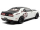 2020 Dodge Challenger SRT Hellcat Redeye Widebody White Knuckle with Matt Black Hood and Top 1/43 Diecast Model Car Solido S4310309