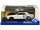2020 Dodge Challenger SRT Hellcat Redeye Widebody White Knuckle with Matt Black Hood and Top 1/43 Diecast Model Car Solido S4310309