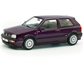 1994 Volkswagen Golf MKIII VR6 Purple Metallic 1/43 Diecast Model Car Solido S4316402
