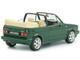 1992 Volkswagen Golf Cabrio Classic Line Classic Green Metallic 1/43 Diecast Model Car Solido S4315803