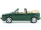 1992 Volkswagen Golf Cabrio Classic Line Classic Green Metallic 1/43 Diecast Model Car Solido S4315803