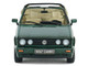 1992 Volkswagen Golf Cabrio Classic Line Classic Green Metallic 1/43 Diecast Model Car Solido S4315803 1992 Volkswagen Golf Cabrio Classic Line Classic Green Metallic 1/43 Diecast Model Car Solido S4315803