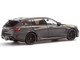 2024 BMW M5 Touring Frozen Deep Gray Metallic with Black Top 1/43 Diecast Model Car Solido S4317502