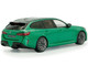 2024 BMW M5 Touring Isle Of Man Green Metallic with Black Top 1/43 Diecast Model Car Solido S4317503