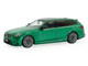 2024 BMW M5 Touring Isle Of Man Green Metallic with Black Top 1/43 Diecast Model Car Solido S4317503