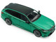 2024 BMW M5 Touring Isle Of Man Green Metallic with Black Top 1/43 Diecast Model Car Solido S4317503
