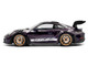 2024 Porsche 911 GT3 RS Weissach Package Viola Purple Metallic with Carbon Hood Stripes and Top 1/18 Diecast Model Car Solido S1812103 2024 Porsche 911 GT3 RS Weissach Package Viola Purple Metallic with Carbon Hood Stripes and Top 1/18 Diecast Model Car Solido S1812103