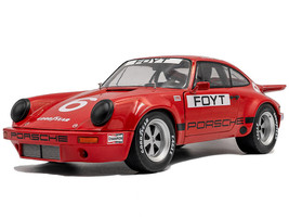 Porsche 911 IROC #6 A J  Foyt International Race of Champions 1974 1/18 Diecast Model Car Solido S1810704