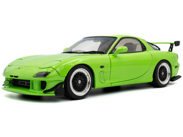 1999 Mazda RX7 Type RS FD3RS RHD Right Hand Drive Neon Green 1/18 Diecast Model Car Solido S1810606