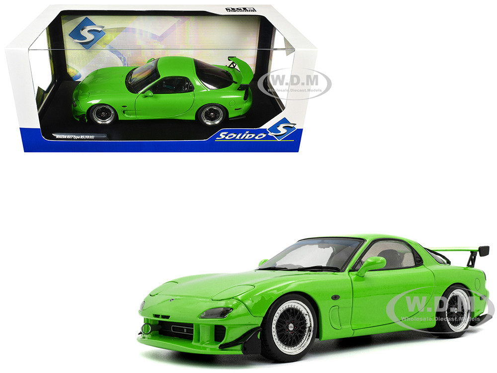 1999 Mazda RX7 Type RS (FD3RS) RHD (Right Hand Drive) Neon Green 1