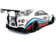 2024 Nissan GT R R35 RHD Right Hand Drive with Liberty Walk 2 0 Body Kit Martini Racing White with Stripes 1/18 Diecast Model Car Solido S1805819