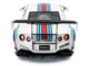 2024 Nissan GT R R35 RHD Right Hand Drive with Liberty Walk 2 0 Body Kit Martini Racing White with Stripes 1/18 Diecast Model Car Solido S1805819