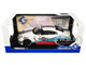 2024 Nissan GT R R35 RHD Right Hand Drive with Liberty Walk 2 0 Body Kit Martini Racing White with Stripes 1/18 Diecast Model Car Solido S1805819