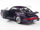 1990 Porsche 911 964 Turbo Violet Blue Metallic 1/18 Diecast Model Car Solido S1803412