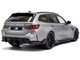 2024 BMW M3 Competition M xDrive Touring Frozen Pure Gray Metallic with Black Top 1/18 Diecast Model Car Solido S1813702