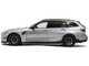 2024 BMW M3 Competition M xDrive Touring Frozen Pure Gray Metallic with Black Top 1/18 Diecast Model Car Solido S1813702