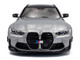 2024 BMW M3 Competition M xDrive Touring Frozen Pure Gray Metallic with Black Top 1/18 Diecast Model Car Solido S1813702