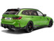 2024 BMW M3 Competition M xDrive Touring Green Metallic with Black Top 1/18 Diecast Model Car Solido S1813703