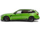 2024 BMW M3 Competition M xDrive Touring Green Metallic with Black Top 1/18 Diecast Model Car Solido S1813703