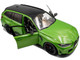 2024 BMW M3 Competition M xDrive Touring Green Metallic with Black Top 1/18 Diecast Model Car Solido S1813703