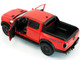 2024 Ford Ranger Raptor Pickup Truck Orange Red 1/18 Diecast Model Car Solido S1813901