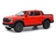 2024 Ford Ranger Raptor Pickup Truck Orange Red 1/18 Diecast Model Car Solido S1813901