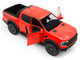 2024 Ford Ranger Raptor Pickup Truck Orange Red 1/18 Diecast Model Car Solido S1813901