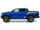 2024 Ford Ranger Raptor Pickup Truck Blue Lightning Metallic 1/18 Diecast Model Car Solido S1813902