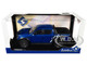 2024 Ford Ranger Raptor Pickup Truck Blue Lightning Metallic 1/18 Diecast Model Car Solido S1813902