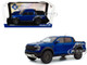 2024 Ford Ranger Raptor Pickup Truck Blue Lightning Metallic 1/18 Diecast Model Car Solido S1813902