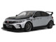 2024 Honda Civic Type R Mugen Group B RHD Right Hand Drive Matt Silver Metallic with Black Hood Limited Edition to 999 pieces Worldwide 1/18 Model Car Otto Mobile OT1133