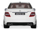 2007 Mercedes Benz C63 AMG Diamond White 1/18 Model Car GT Spirit GT928