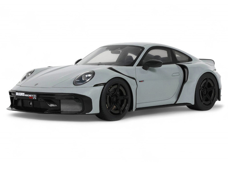 2023 Brabus Rocket R Nardo Gray 1/18 Model Car GT Spirit GT930